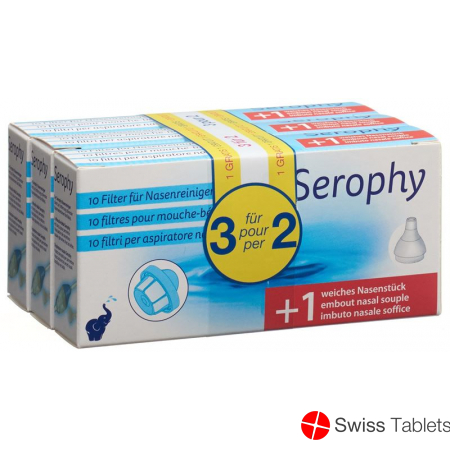 Serophy Trio filter for nose cleaner 3 for 2 buy online