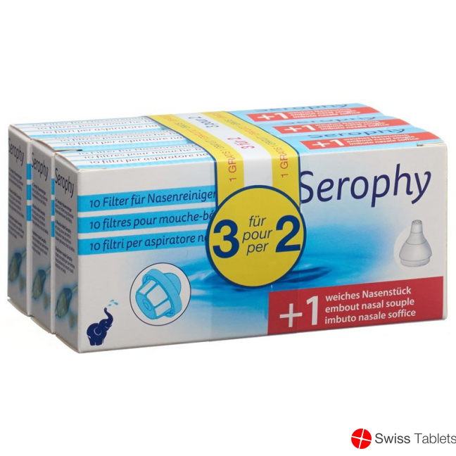 Serophy Trio filter for nose cleaner 3 for 2 buy online