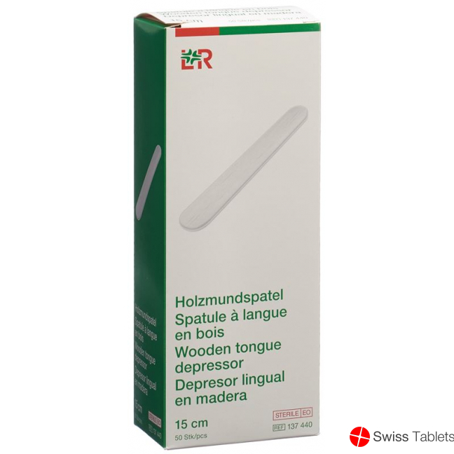 L&r Zungenspatel Holz Einzeln Steril Beutel 50 Stück buy online
