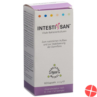 Intestisan Kapseln Flasche 60 Stück