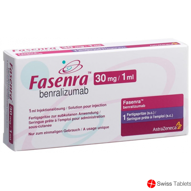 Fasenra Injektionslösung 30mg Fertigspritze 1ml buy online