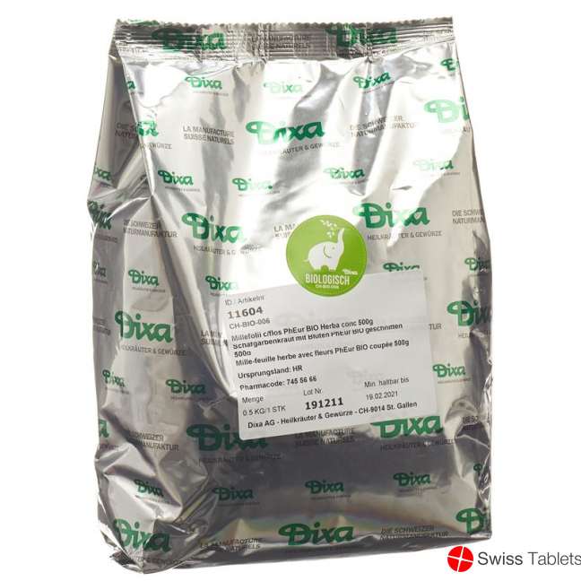 Dixa Schafgarbenkraut M Blüten Pheur Bio Ges 500 buy online
