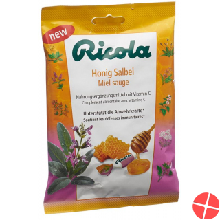 Ricola Honig Salbei mit Zucker Beutel 75g Ricola Honig Salbei mit Zucker Beutel 75g