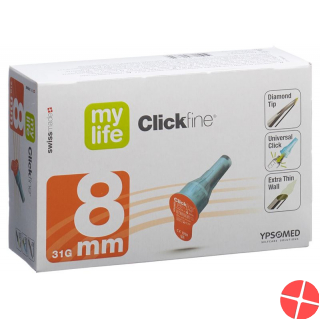 Mylife Clickfine Pen Nadeln 8mm 31g (neu) 100 Stück