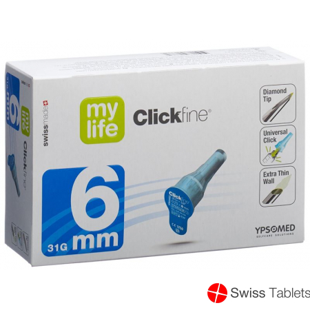 Mylife Clickfine Pen Nadeln 6mm 31g (neu) 100 Stück buy online