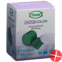 Flawa Nova Color Universalbinde 6cmx5m Grün Flawa Nova Color Universalbinde 6cmx5m Grün