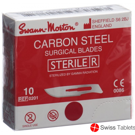 Swann-morton Skalpellkling Fig.10 Steril 100 Stück buy online