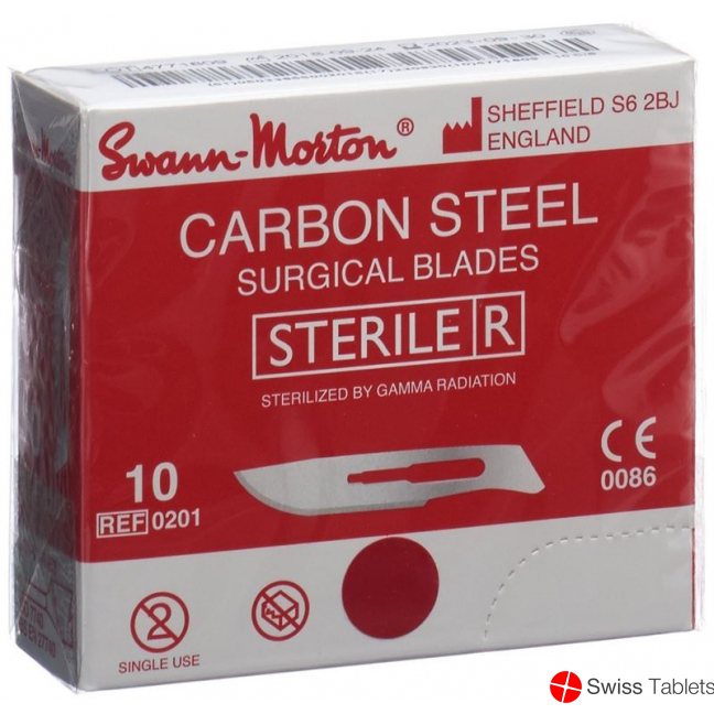 Swann-morton Skalpellkling Fig.10 Steril 100 Stück buy online