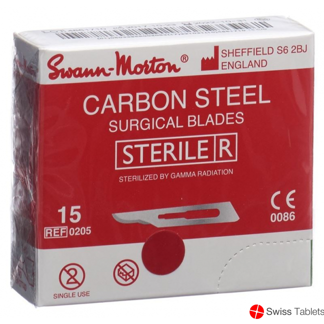Swann-morton Skalpellkling Fig.15 Steril 100 Stück buy online