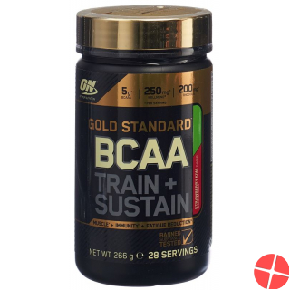 Optimum Bcaa Gold Std.t&s Strawberry&kiwi 266g