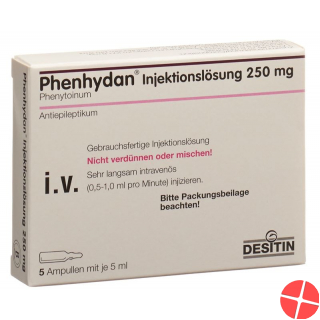 Phenhydan Injektionslösung 250mg/5ml i.v. 5 Ampullen 5ml