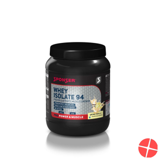 Sponser Whey Isolate 94 Vanilla tin 425g