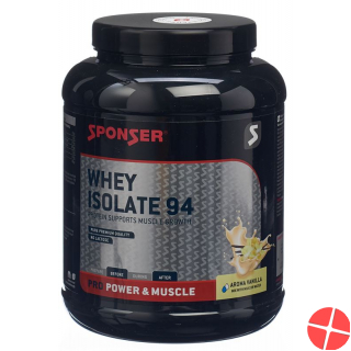Sponser Whey Isolate 94 Vanilla can 850g