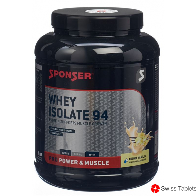 Sponser Whey Isolate 94 Vanilla can 850g buy online