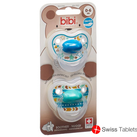 Bibi Nuggi Dental Happiness 0-6 Ring Trends Duo Main buy online
