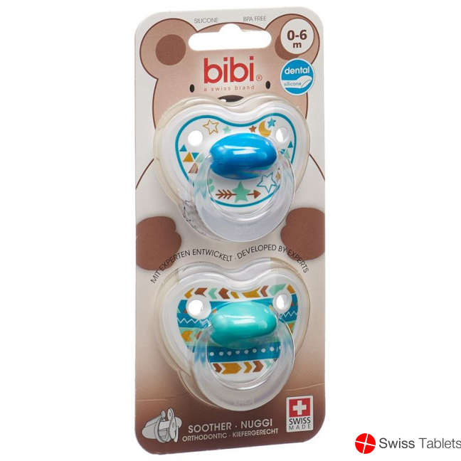 Bibi Nuggi Dental Happiness 0-6 Ring Trends Duo Main buy online