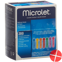 Microlet (pi) Lanzetten Farbig 200 Stück