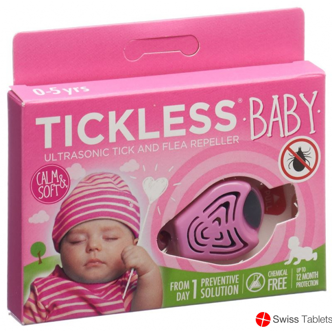 Tickless Baby Tick Repellent Pink buy online