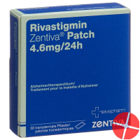 Rivastigmin Zentiva Patch 4.6 Mg/24h 30 Stück