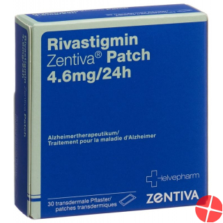 Rivastigmin Zentiva Patch 4.6 Mg/24h 30 Stück