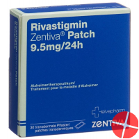 Rivastigmin Zentiva Patch 9.5 Mg/24h 30 Stück