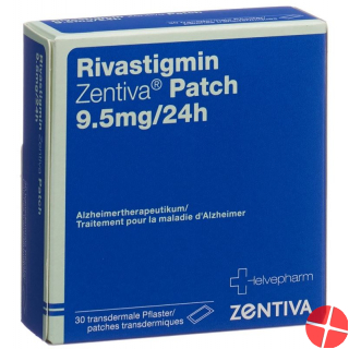 Rivastigmin Zentiva Patch 9.5 Mg/24h 30 Stück