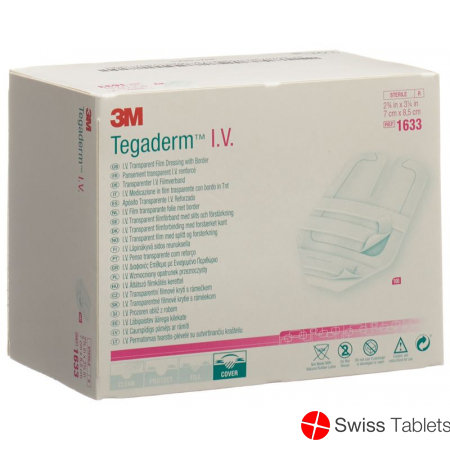 3M Tegaderm Iv für Katheter 7x8.5cm 100 Stück buy online