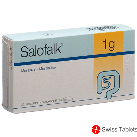 Salofalk Filmtabletten 1g 20 Stück buy online