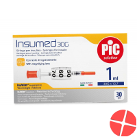 Pic Insumed Spritze Insulin Lu Nadel 30x 1ml Pic Insumed Spritze Insulin Lu Nadel 30x 1ml