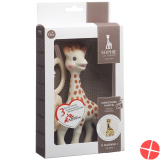 Giraffe Sophie & Aerzte ohne Grenzen Geschenkkoffe