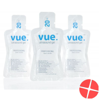 Vue Ultraschall Gel Steril Beutel 20ml