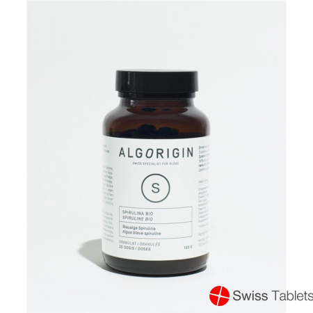 Algorigin Spirulina Granulat Bio Flasche 100g buy online