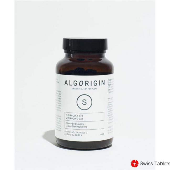 Algorigin Spirulina Granulat Bio Flasche 100g buy online