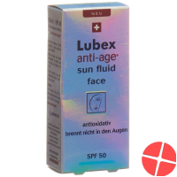 Lubex Anti-Age Sun Fluid Face SPF 50 30 ml bottle