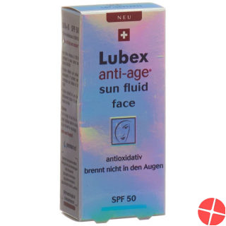 Lubex Anti-Age Sun Fluid Face SPF 50 Flasche 30ml