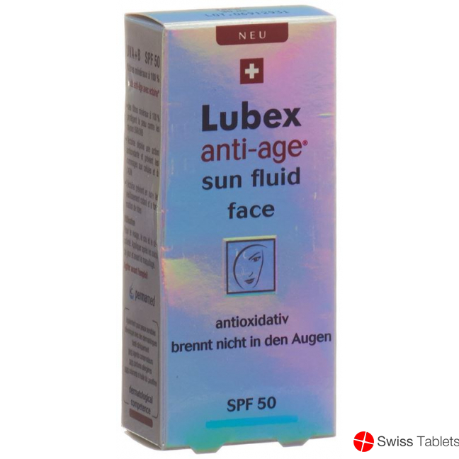 Lubex Anti-Age Sun Fluid Face SPF 50 Flasche 30ml buy online