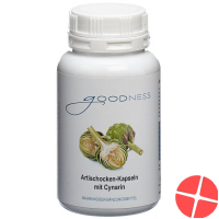 Goodness Artischocken Kapseln 500mg Cynarin 120 Stück Goodness Artischocken Kapseln 500mg Cynarin 120 Stück