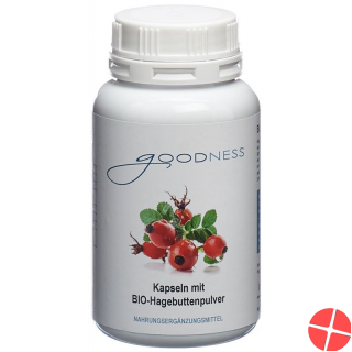 Goodness Bio-Hagebuttenpulver Kapseln 600mg 150 Stück
