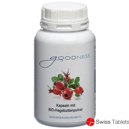 Goodness Bio-Hagebuttenpulver Kapseln 600mg 150 Stück buy online