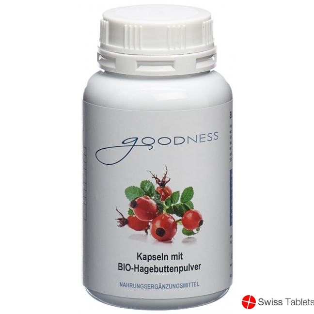 Goodness Bio-Hagebuttenpulver Kapseln 600mg 150 Stück buy online