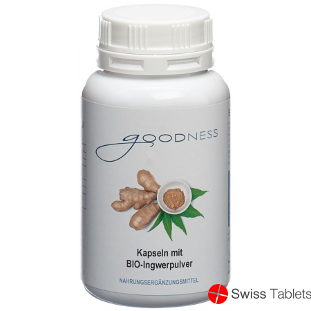 Goodness Bio-Ingwerpulver Kapseln 400mg Dose 90 Stück buy online