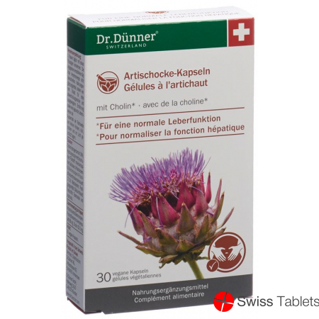 Dr. Dünner Essenzavita Artichoke and Choline Capsules 30 pieces buy online