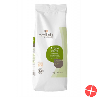 Argiletz Heilerde Grün Grob Zerkleinert 1kg