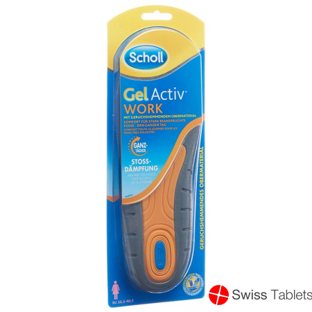 Scholl Gelactiv sole 35.5-40.5 Work W 1 pair buy online