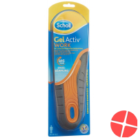 Scholl Gelactiv sole 35.5-40.5 Work M 1 pair
