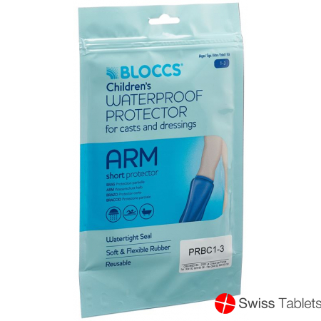 Bloccs bath shower water protection arm 12-20/33cm child buy online