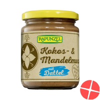Rapunzel Kokos-Mandelmus mit Dattel Glas 250g