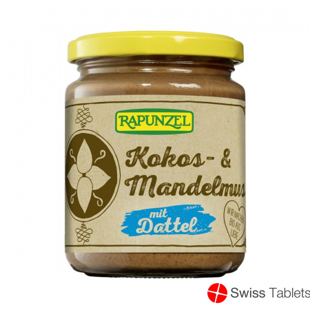 Rapunzel Kokos-Mandelmus mit Dattel Glas 250g buy online