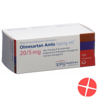 Olmesartan Amlo Spirig HC Filmtabletten 20/5mg 100 Stück
