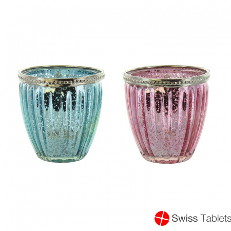 Herboristeria Windlicht Elegance Blau/rosa Ass buy online